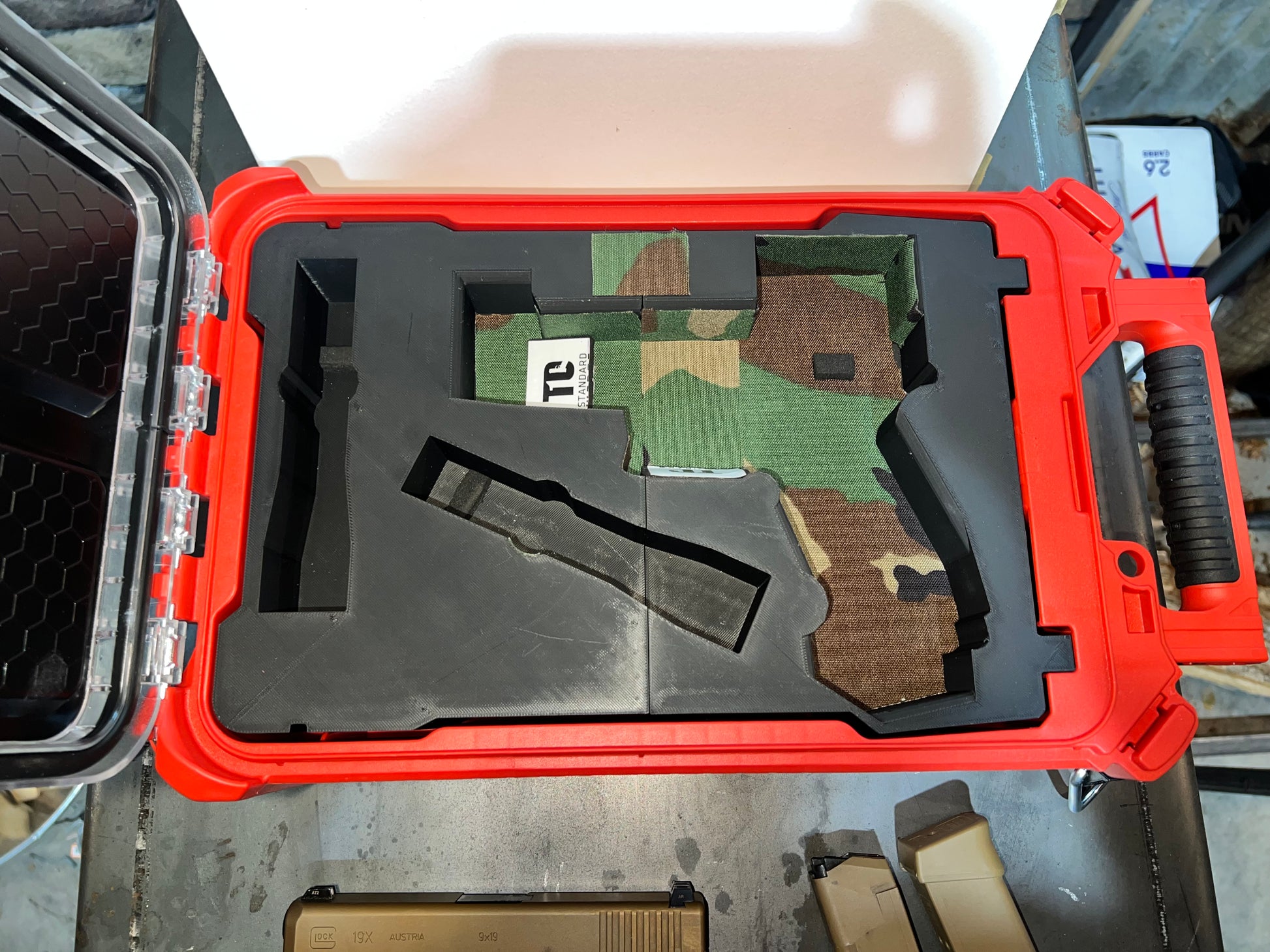 Millwaukee packout gun case